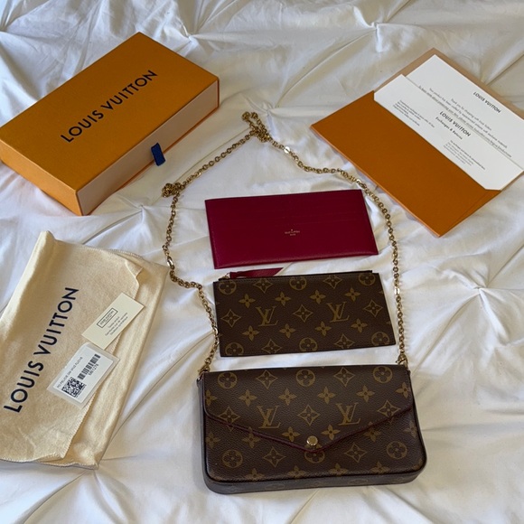 Louis Vuitton Brown Monogram Crossbody Bag - Picture 1 of 8